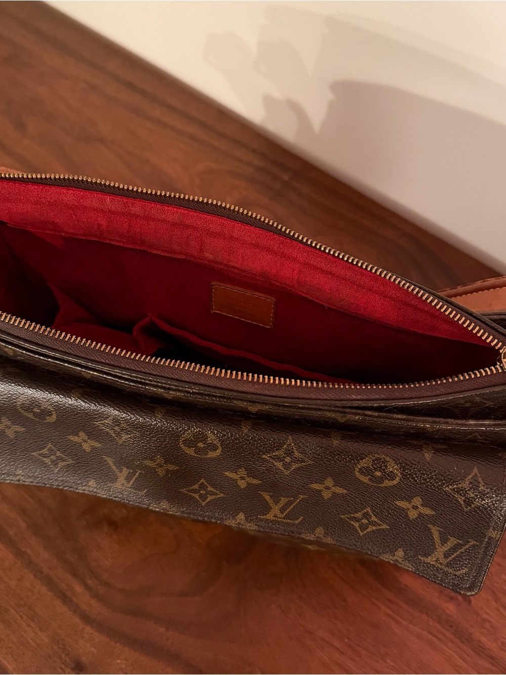 Authentic Louis Vuitton Viva Cite Shoulder Bag GM Brown Canvas - Picture 9 of 12